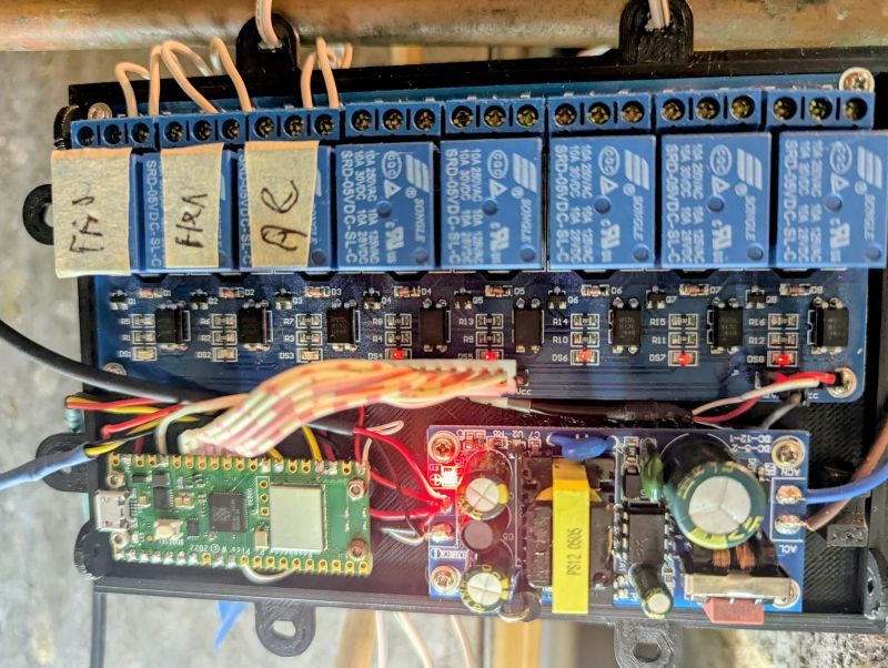 Homatica Smart HVAC Controller with Pico W and Home Assistant