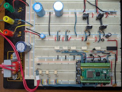 Homatica DIY Power Factor Controller Experiment with Pico W